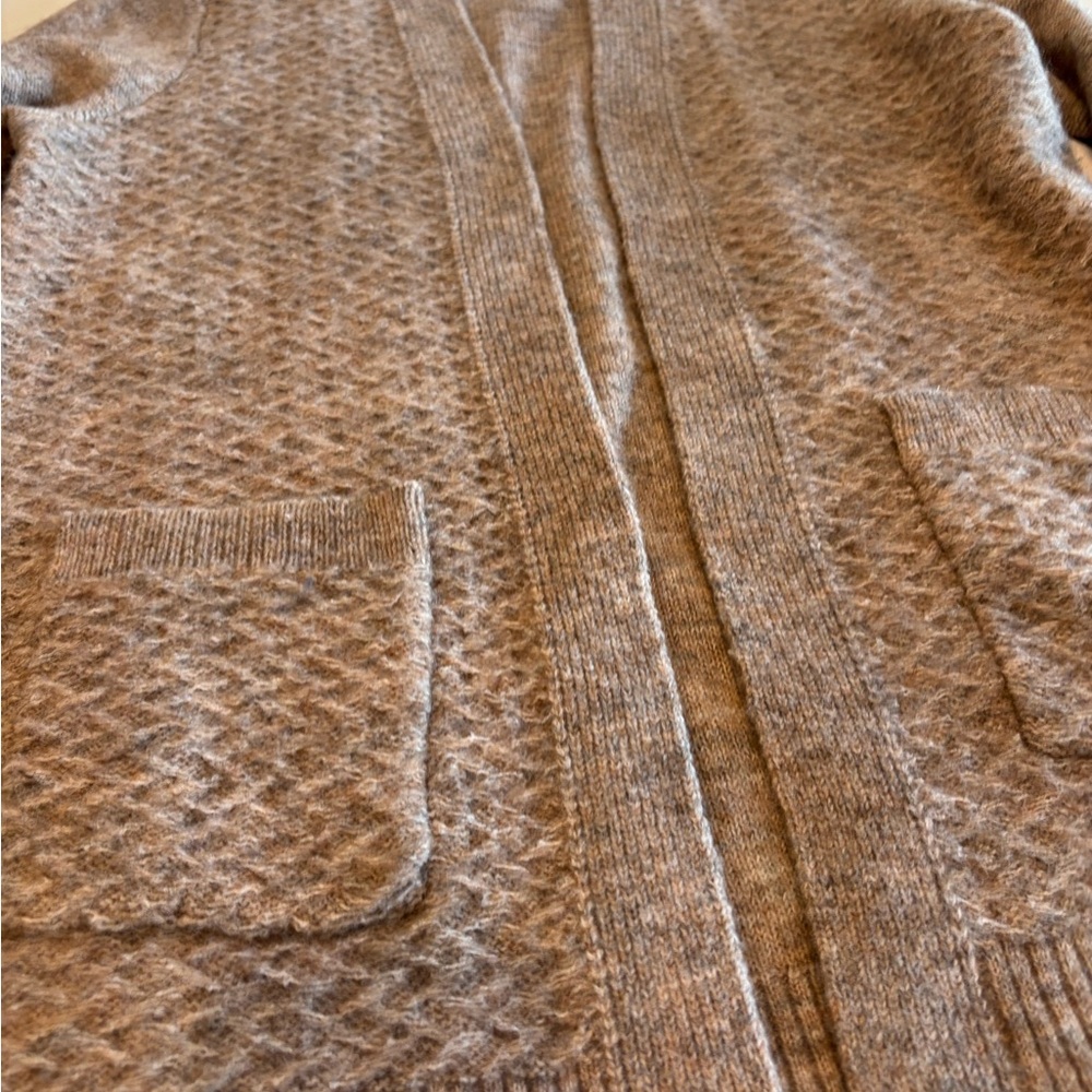 Croft & Barrow Women's Brown Cardigan Sweater - Picture 7 of 8